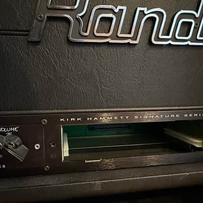 Randall RM100KH Kirk Hammett Signature MTS Series 3-Channel 100-Watt Modular Tube Guitar Amp Head 2010s - Black image 6