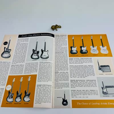 Fender Fine Electric Instruments Catalog – Original Factory Issue 1963-1964 image 3