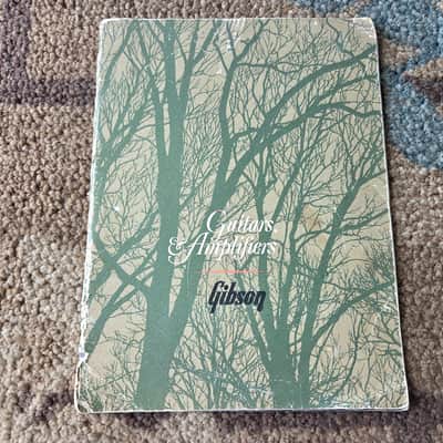 Vintage 1966 Gibson Full-Line Full-Color Catalog! Rare, Original Case Candy, Paperwork! image 1