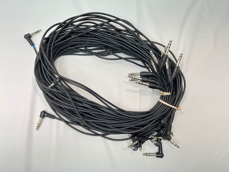Immagine 14 PACK Roland Stereo (TRS) Patch Cables Wires Cords 1/4" Roland Trigger - 1