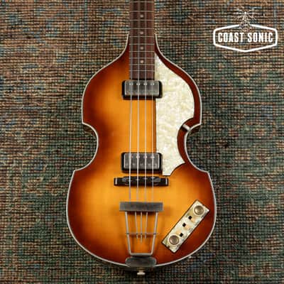 2010 Hofner 500/1 Vintage '62 Thomas Stühlein Made in Germany w/case image 1