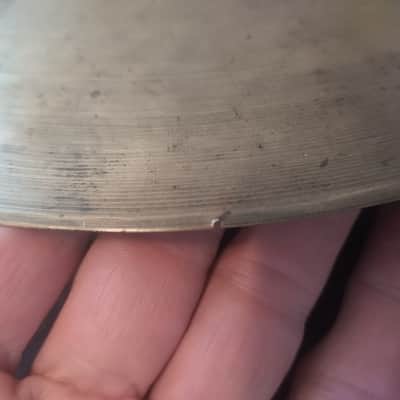 Zildjian 12" Heavy Top Hi-Hat US Military Issued 884gr 1930s image 9