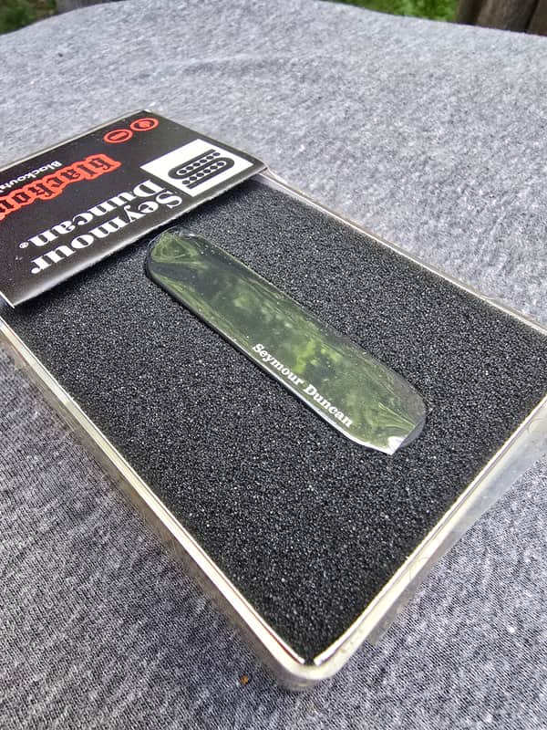 Seymour Duncan AS-1b Blackouts Strat Bridge Pickup 2010s - Black image 1