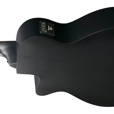 Ibanez AEG721 7-String Acoustic-Electric Guitar - Black Out image 7