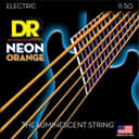 DR Strings Neon Electric Guitar Strings - .011-.050 Heavy Orange