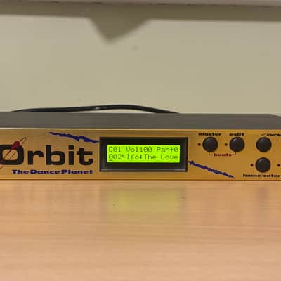 E-MU Systems Orbit 9090 V2 'The Dance Planet' Rackmount 32-Voice Synthesizer 1996 - Yellow