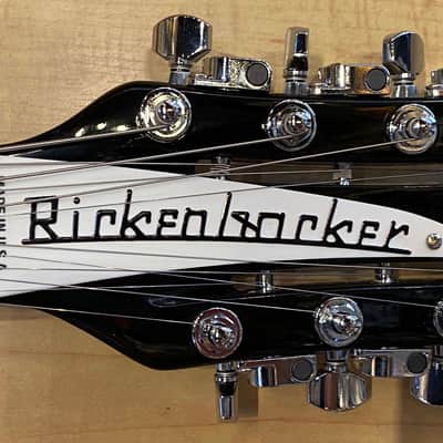 Rickenbacker 330/12 12-String Electric Guitar JetGlo (Black) image 8