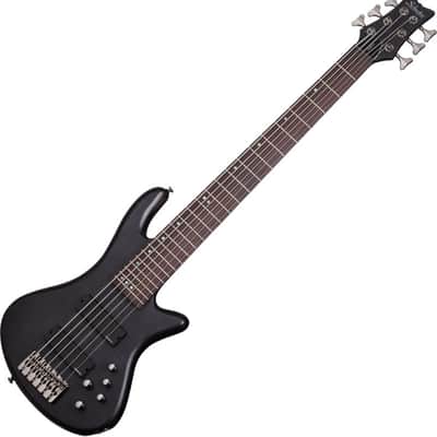 Schecter Stiletto Studio-6 Active 6-String Bass See-Thru Black
