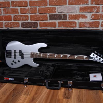 Jackson X Series David Ellefson 30th Anniversary Concert Bass CBX IV Quicksilver 2025 w/Hardshell Case image 2
