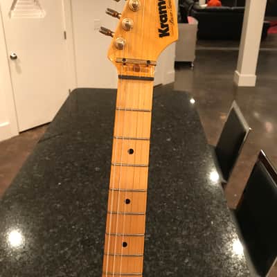 Kramer Pacer challenger strat 1979 Blue burst image 4