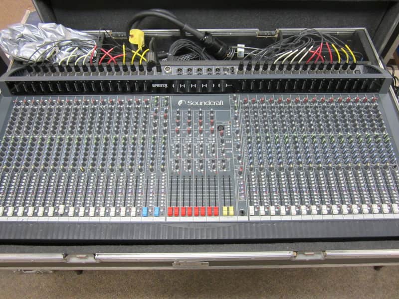 Soundcraft Spirit 8 32 Channel Mixer | Reverb