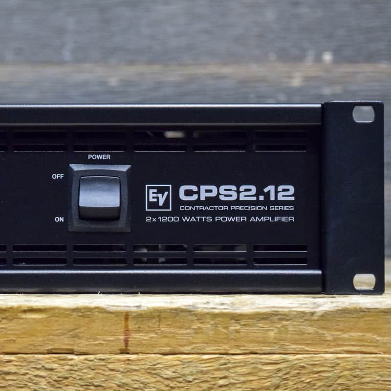 Electro-Voice CPS2.12 Contractor Precision Series 2 x 1200-Watt Power Amplifier image 1