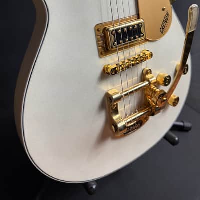 Gretsch G5237TG Electromatic Jet FT Electric Guitar Champagne White w/ Bigsby image 6