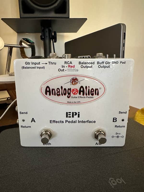 Analog Alien Effects Pedal Interface EPI 2020 - White image 1