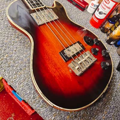 Very Early B.C. Rich USA Electric Bass EB-3 Style w/OHSC Late 60s - Sunburst image 4