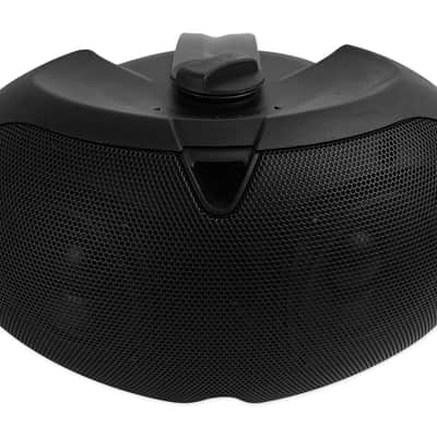 4 Rockville D4-16 Black Dual 4" 16 Ohm Commercial/Restaurant Wall Mount Speakers image 4