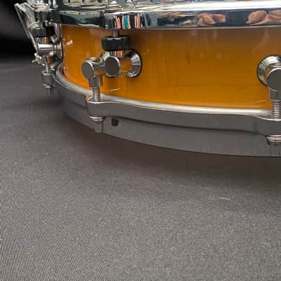 Tama 14" x 3,25" Tama AW523 snare drum 1989 - Bird’s Eye Maple Amber Lacquer image 10