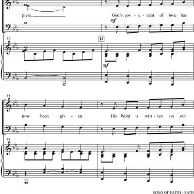 Shawnee Press Song of Faith image 2