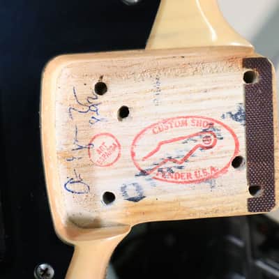 1992 Fender Custom Shop Masterbuilt Art Esparza Stratocaster Natural image 22