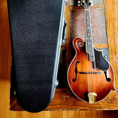 Morgan Monroe Rocky Top MDM-1 F-style mandolin w/hsc + extras - natural/relic image 1
