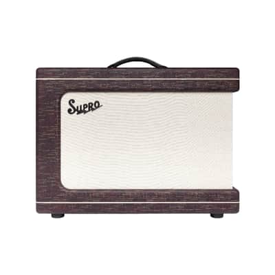 Supro Ambassador 50W 2x10 Combo Burgundy Gold Scandia image 4