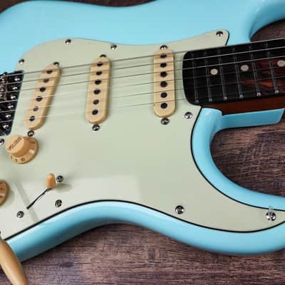 MyDream Partcaster Custom Built - Daphne Blue Hepcat Freeway image 5