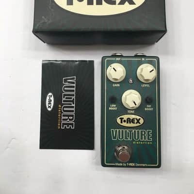 T-Rex Engineering Vulture Distortion Booster Guitar Effect Pedal + Original Box image 1