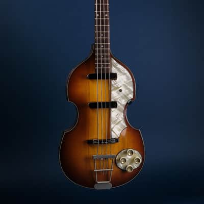 1958 Hofner 500/1 Violin Bass Sunburst image 4