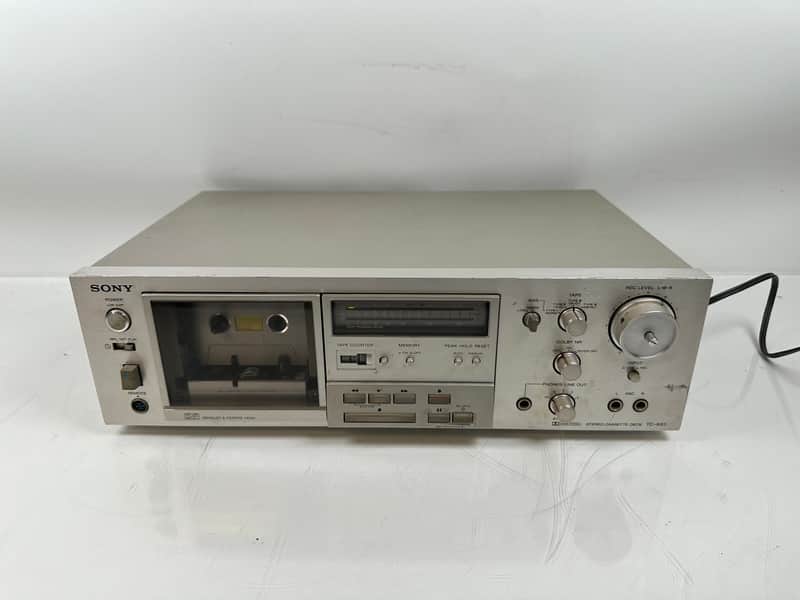 Vintage Sony TC-K61 Tapecorder Stereo Cassette Deck | Reverb