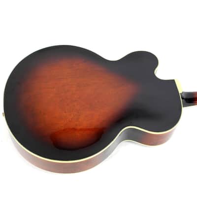 Rare 1982 Epiphone Emperor-F Archtop Electric Guitar Sunburst image 5