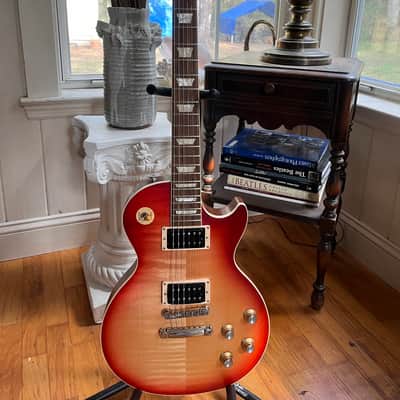 Gibson Les Paul Standard 60s Faded 2022 - Heritage Cherry Sunburst Satin image 2