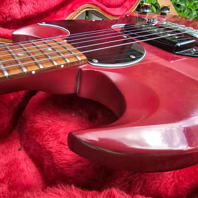Vintage 1962 Gibson Les Paul (SG) Junior Player Oxblood Red P90 2.4KG Feather Light image 12