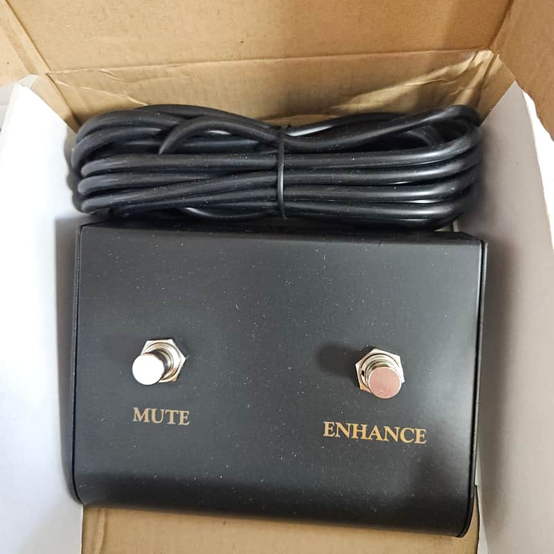 EDEN PEDL-70001 Mute / Enhance no LED 2 knob footswitch image 1