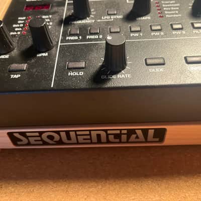 Sequential Trigon-6 Desktop 6-Voice Polyphonic Synthesizer 2023 - Present - Black with Wood Sides image 6