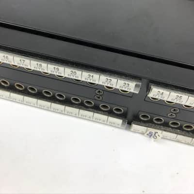 ADC 96 Bantam TT patchbay connected to ADC UP-96NMKII PPC RACKMOUNT PATCHBAY 4 image 3