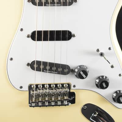 Fender Ritchie Blackmore Stratocaster Olympic White Scalloped Rosewood Fingerboard image 3