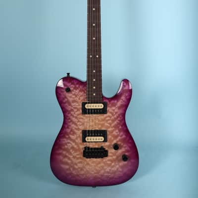 Warmoth Custom Tele Electric Guitar with PRS USA Pickups Burst image 3
