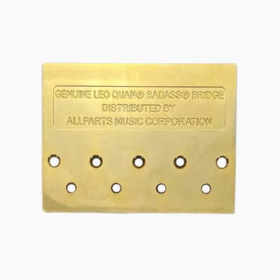 Leo Quan® Badass II™ 4-String Bass Bridge-Chrome image 11