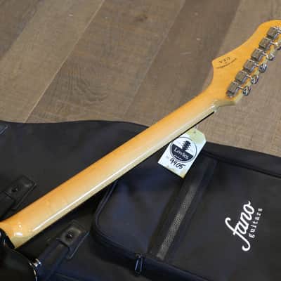 Minty! 2017 Fano TC6 Electric Guitar Black Aged + OGB image 17