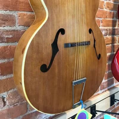 Silvertone Archtop Acoustic Guitar c.1950 image 4