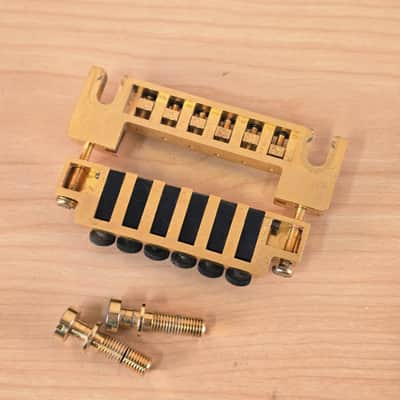RARE Schaller 456 Gibson LP SG Fine Tuning Bridge Tailpiece Gold Iommi Old Boy image 6