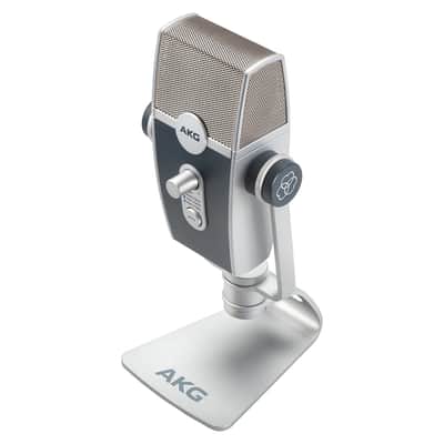 AKG Lyra Multipattern USB Condenser Microphone with AKG K 240 Studio Pro Headphones Bundle image 4