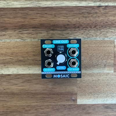 Mosaic Line Out Eurorack Module (Black) image 1