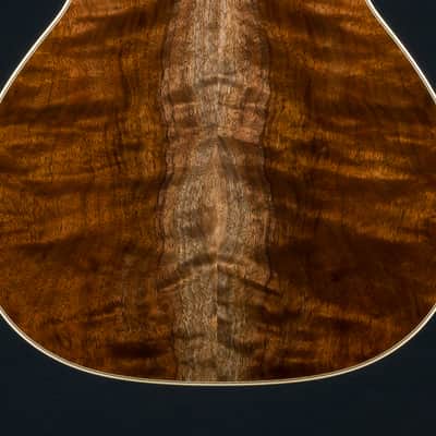 Bourgeois L-DBO 12-Fret Artist Custom Figured Walnut and Aged Tone Bearclaw Sitka Spruce Sunburst NEW image 21