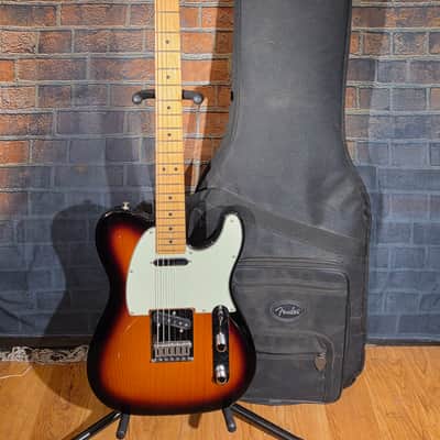Fender 2021 Player Plus Telecaster Maple Fretboard 3-Color Sunburst 75th Anniversary w/ Original Gig Bag image 1