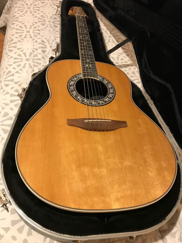 1978 Ovation 1117-4 Legend Deep Bowl Acoustic guitar (Natural finish) image 1