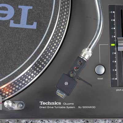 Technics SL-1200MK3D Black Direct Drive DJ Turntable in Very Good Condition image 5