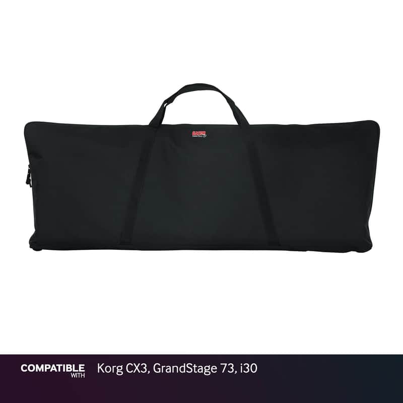 Gator Economy Keyboard Gig Bag for Korg CX3, GrandStage 73, i30 image 1