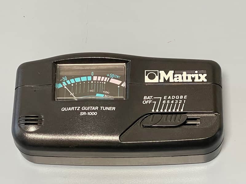 Matrix SR-1000 Quartz Guitar Tuner -Sale Benefits Music Ed Nonprofit! image 1