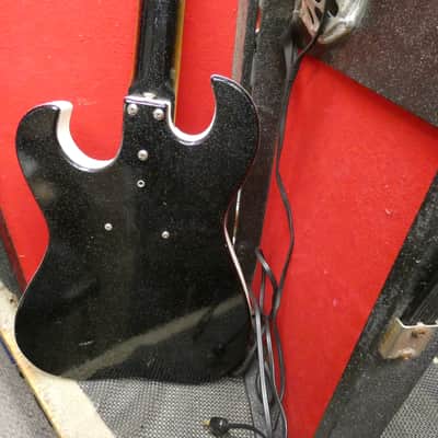 Silvertone Sears 1448 Amp in case / Guitar Combo 1965 Circa - Black Sparkle image 8